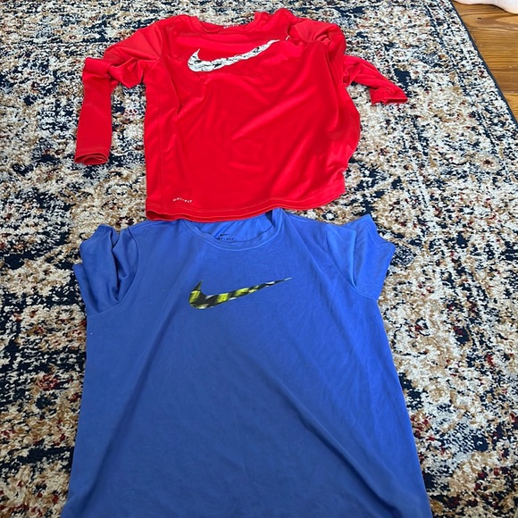 Nike long and short tee bundle boys XL - Picture 1 of 8
